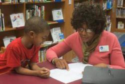 Oasis Tutor – Inette and child Oasis Tutor - Inette and child