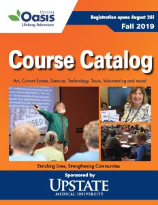 Upstate Oasis Fall 2019 Catalog Cover Upstate Oasis Fall 2019 Catalog Cover