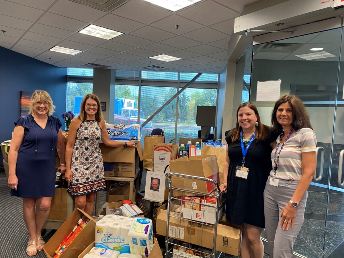 Oasis Donates 540 Pounds of Food in Memory of Tom Murphy Upstate